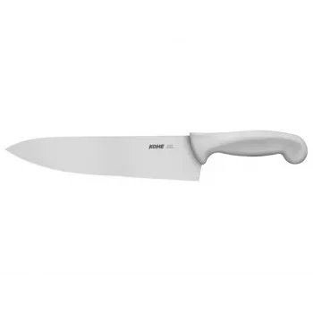Nóż uniwersalny KOHE 243 mm, ostrze ze stali nierdzewnej, różne kolory, ergonomiczna rękojeść PP, ostrze gładkie, częściowy trzon, tylko mycie ręczne