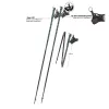 Komperdell FXP Composite Trail Running Poles - Zielony, 120 cm