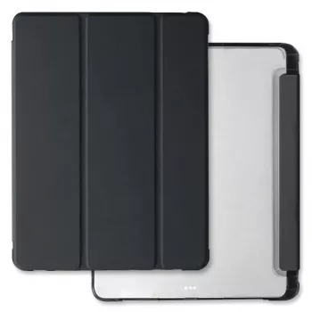 Mercury Clear Back Cover do iPad Pro 13 inch (M4 2024/M5 2025) - czarny bumper, przezroczysty tył