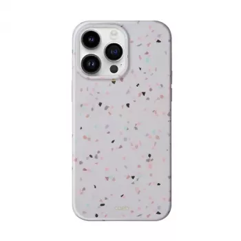 UNIQ Coehl Terrazzo etui do iPhone 14 Pro Max, piaskowiec