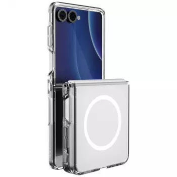 UNIQ LifePro Xtreme Magclick etui ładujące do Samsung Galaxy Z Flip8 - przezroczyste