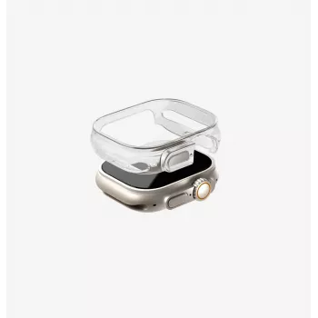 UNIQ Garde etui ochronne dla Apple Watch Ultra / Ultra 2 / Ultra 3 (49mm) – dymiony szary