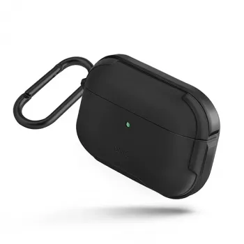 UNIQ Valencia Antybakteryjne etui do AirPods Pro – Czarna Północ
