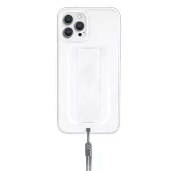 UNIQ Heldro Antybakteryjne etui do iPhone 12/12 Pro 6,1 cala Natural Frost