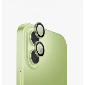 UNIQ Optix Aluminiowy Ochronnik Obiektywu Aparatu do iPhone 17 z Aplikatorem Zielony