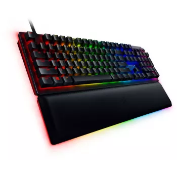 Przewodowa klawiatura gamingowa Razer Huntsman V2, Analog Optical przełączniki, układ US, RGB, czarna (RZ03-03610100-R3M1)