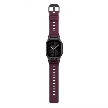 Skinarma Talon Pasek do Apple Watch Ultra 49mm Burgund
