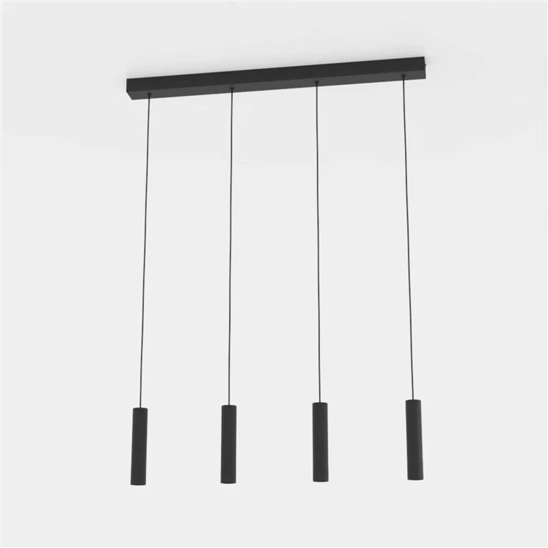 EGLO ALMUDAINA LED Lampa wisząca 4x5.4W Chrom Biały 2600lm Ciepła biel