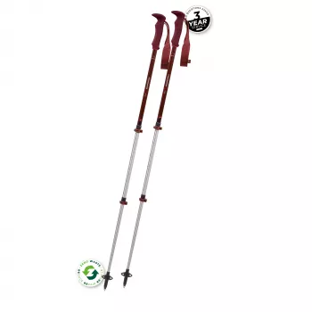 Komperdell Trailmaster Zero Compact Kije Trekkingowe - Malbec