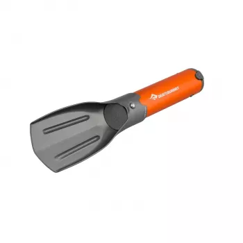 Sea to Summit Pocket Trowel Alloy - ultralekka składana łopatka kempingowa do kopania dołków, anodowane aluminium, 220mm po rozłożeniu, 153mm po złożeniu, 3.5oz, szary/srebrny