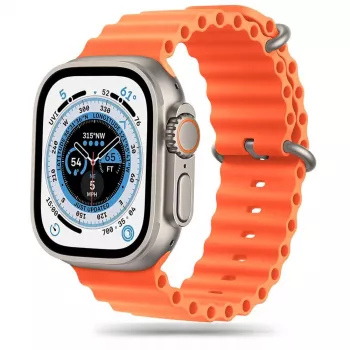 TECH-PROTECT IconBand Pro Pasek do Apple Watch 42/44/45/49mm Pomarańczowy