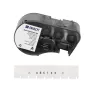 BRADY M4C-250-595-WT-BK Biała rolka etykiet poliestrowych do drukarek termotransferowych BMP41/BMP51/BMP53/M511, 38,1 mm x 25,4 mm, 250 etykiet