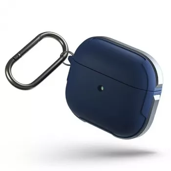 UNIQ Valencia Antybakteryjne etui do AirPods 3. generacji, niebieskie