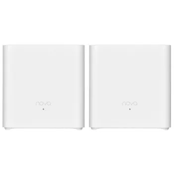 Tenda MX3 (2-Pack) AX1500 Mesh Wi-Fi 6 System, Dual-Band, 2 Gigabit Ports per Unit, Biały