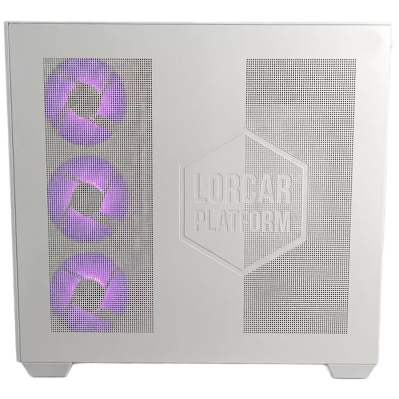 LORGAR ADVANCED A201 Komputer do gier - AMD Ryzen 5 7500F, GeForce RTX 5060 Ti 16GB, 32GB DDR5, 1TB NVMe SSD, 750W PSU, Biały