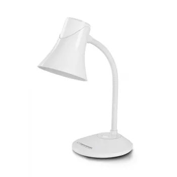 Esperanza POLARIS Lampa stołowa E27 12W LED Biała ELD111W