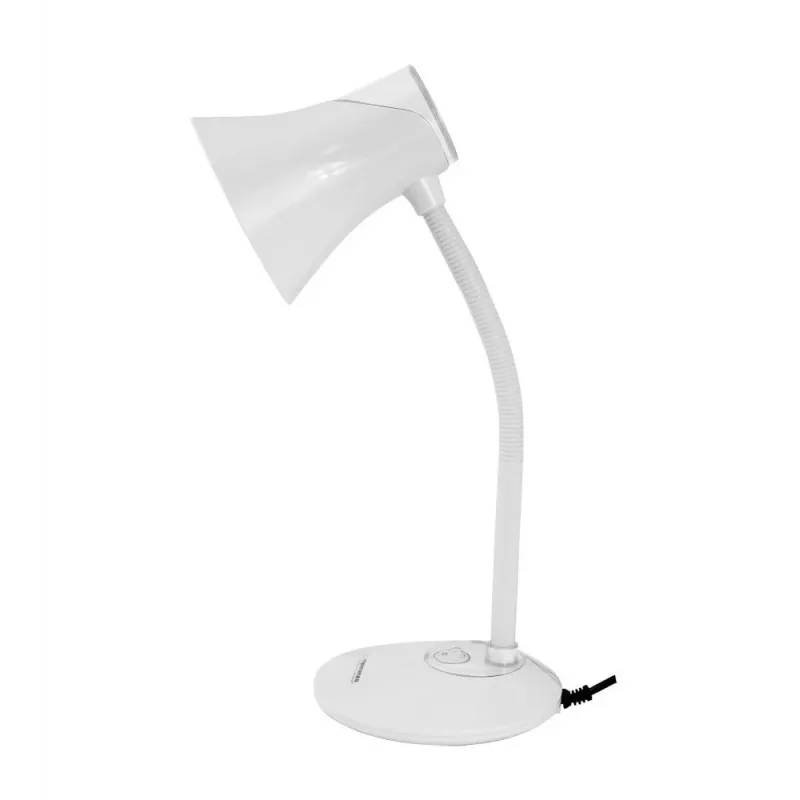 Esperanza POLARIS Lampa stołowa E27 12W LED Biała ELD111W