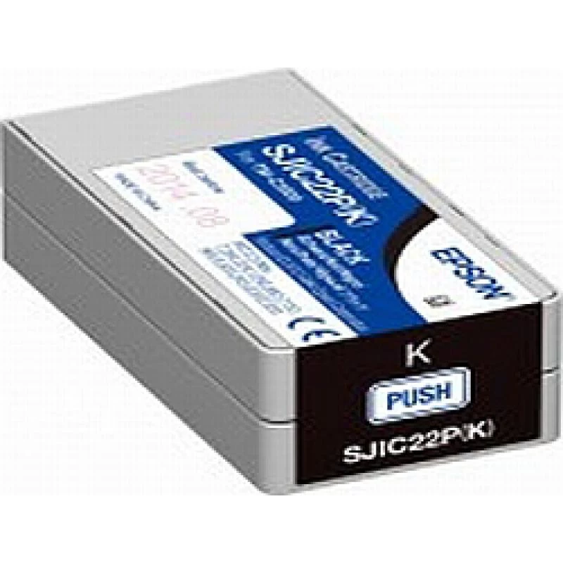 Epson SJIC22P(K) Czarny wkład atramentowy do ColorWorks C3500