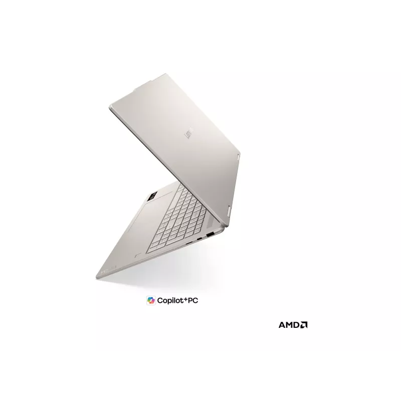 Lenovo Yoga 7 2-in-1 16AGP11 AMD 16 inch OLED Dotykowy Laptop - Ryzen AI 7 445, 16GB RAM, 512GB SSD, Windows 11 Home, Seashell