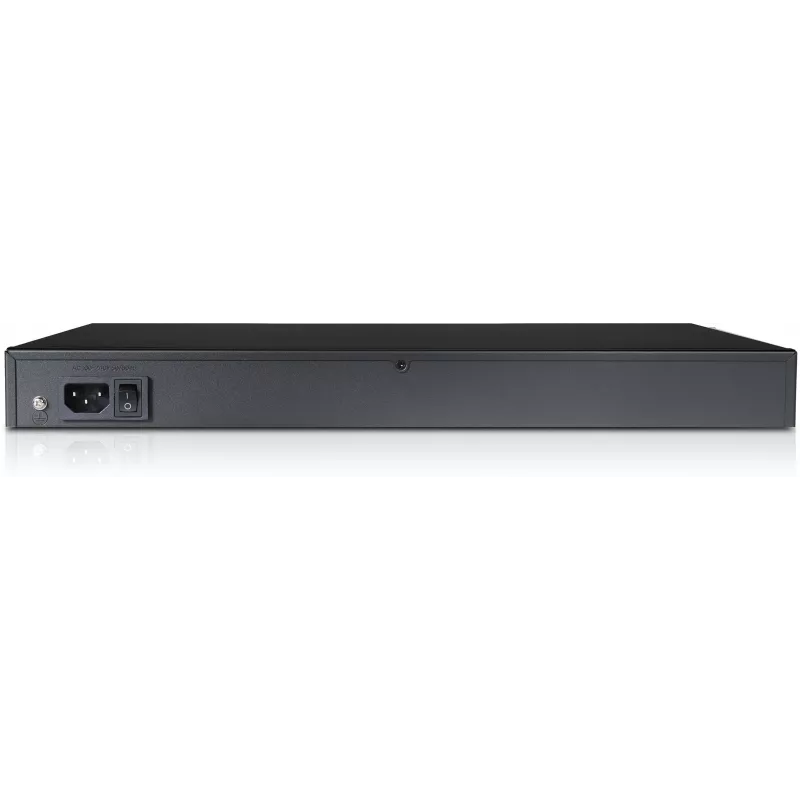 GETFORT GF-124-24PG-2S-400 24-portowy przełącznik Gigabit PoE+ z 2 portami SFP, budżet 400W, montaż w szafie
