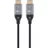 GOOBAY Optyczny hybrydowy kabel HDMI Ultra High Speed (AOC) 8K / 60Hz - 20 m, 48 Gbit/s, czarno-szary