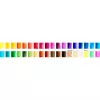 Faber-Castell Creative Studio Zestaw farb akwarelowych, 36 kolorów w kostkach z pędzlem i gąbką, paletka w wieczku, jakość studencka, transparentne, z możliwością wymiany, przenośne plastikowe pudełko