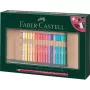 Faber-Castell Polychromos Multicolour 34-częściowy zestaw kredek artystycznych z pisakami PITT Artist Pens i pędzlem