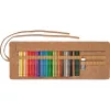 Faber-Castell Polychromos Multicolour 34-częściowy zestaw kredek artystycznych z pisakami PITT Artist Pens i pędzlem