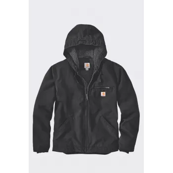 Kurtka Carhartt męska Washed Duck z podszewką Sherpa