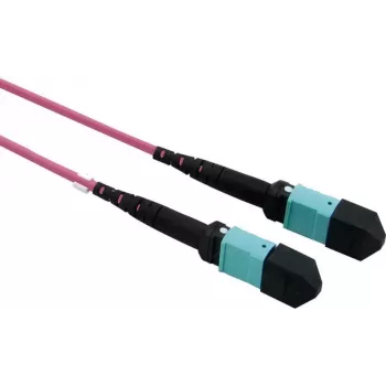 VALUE MPO Trunk Cable 50/125µm OM4, MPO/MPO, Type A, fioletowy, 15 m