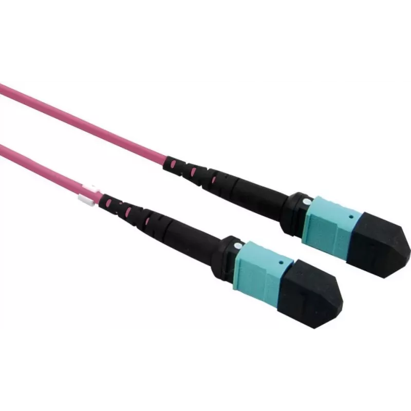 VALUE MPO Trunk Cable 50/125µm OM4, MPO/MPO, Type A, fioletowy, 15 m