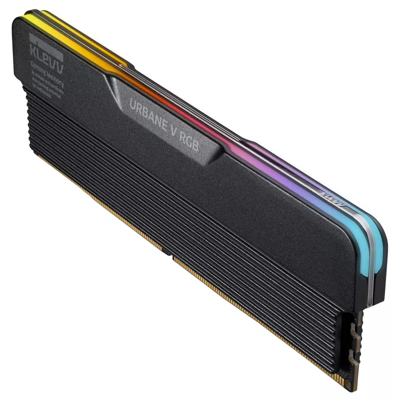 32GB KLEVV (16GBx2) Urban V RGB 6000 CL28 Czarny