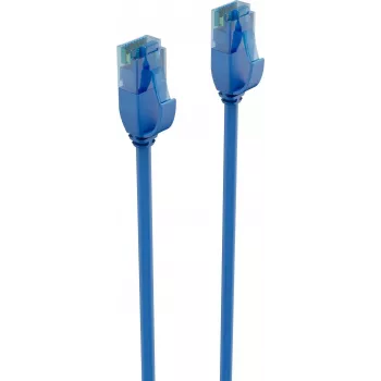 ShiverPeaks BS08-22031 Cat6 U/UTP Slim Patch Cable, 0,5 m, niebieski