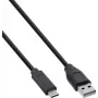 InLine® USB 2.0 Kabel, USB-C na A Wtyk, Czarny, 2m, Zestaw zbiorczy 80 sztuk