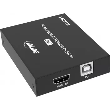 InLine® KVM Extender over IP, HDMI Full HD, 150m, Nadajnik (TX)