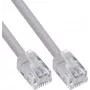 InLine Modularny okrągły kabel RJ12, męski-męski, 6P6C, 2m, szary