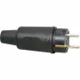 Kopp 179516009 Wtyczka bezpieczeństwa Schuko, gumowa, 16 A, 230 V, IP44, czarna