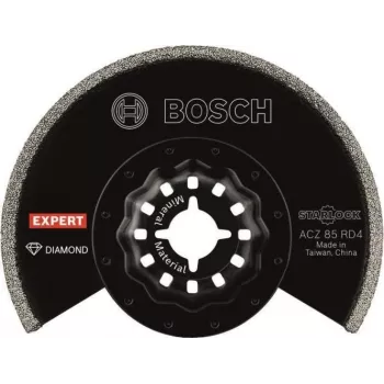 Bosch 2608902057 Diamentowa tarcza segmentowa do multi-toola ACZ 85 RD4, 85 mm, Starlock, do usuwania fug i zaprawy