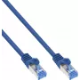 INLINE B-72603B 40-Pack Cat.6A S/FTP LSZH Patch Cable, CCA, Blue, 3m