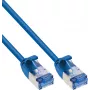 InLine® Slim Patch Cable, U/FTP PiMf, Cat.6A, Niebieski, 3 m