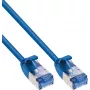 InLine® Slim Patchcord, U/FTP PiMf, Cat.6A, niebieski, 7,5 m