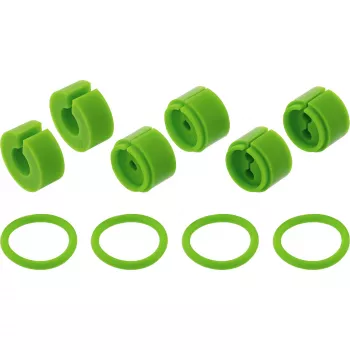 InLine® Zestaw uszczelek do złączy kablowych M20, RJ45, USB, światłowód