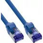 InLine® B-74933B Slim Cat.6A S/FTP LSZH Kabel krosowy, niebieski, 0,30 m, 150 szt.