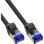 INLINE B-74901S Slim Cat.6A S/FTP LSZH Patch Cable, 1m, Czarny, 125 szt.