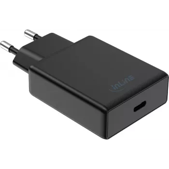 InLine® USB-C zasilacz sieciowy 65W PD PPS AVS, czarny