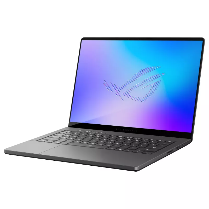 Laptop gamingowy ASUS ROG Zephyrus G14 GU405AR-SY006W, 14 cali 3K OLED 120Hz, Intel Core Ultra 9 386H, 32GB LPDDR5x, 1TB SSD, GeForce RTX 5070 Ti 12GB, Windows 11 Home, niemiecka klawiatura QWERTZ