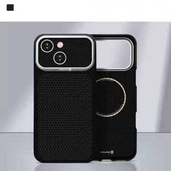 Evelatus Apple iPhone 15 Carbon Premium Edition Etui MagSafe Czarny