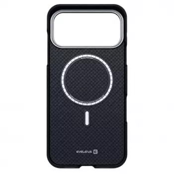 Evelatus Apple iPhone 18 Pro Max Carbon MagSafe Etui Czarny