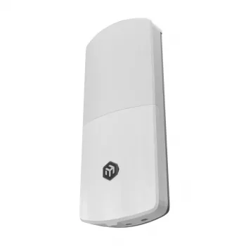 MikroTik FTC21-UPS konwerter światłowód-miedź z wbudowanym UPS, 1x Gigabit Ethernet, 1x SFP, Passive PoE, zasilanie awaryjne, montaż na ścianie