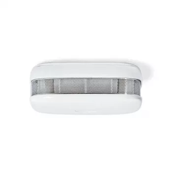 Nedis SmartLife Wi-Fi Czujka dymu WIFIDS21WT3 - Zestaw 3 szt., fotoelektryczna, syrena 85 dB, inteligentne alerty, certyfikat EN 14604, biała